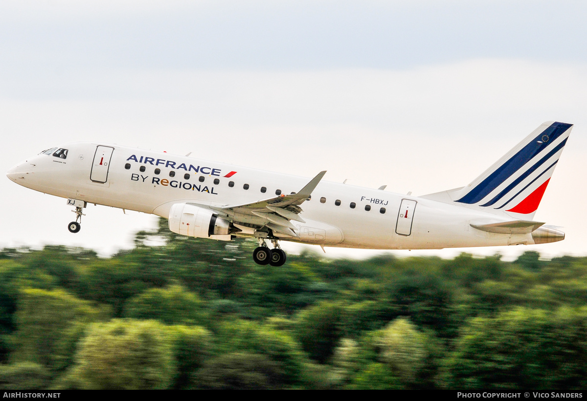 Aircraft Photo of F-HBXJ | Embraer 170STD (ERJ-170-100STD) | Régional Airlines | AirHistory.net #827869