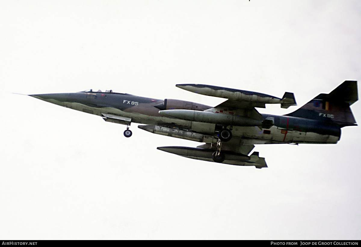 Aircraft Photo of FX-95 | Lockheed F-104G Starfighter | Belgium - Air Force | AirHistory.net #827885