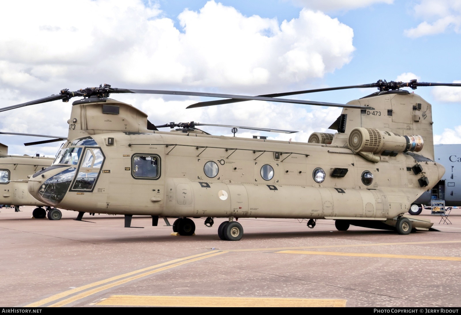 Aircraft Photo of D-473 | Boeing CH-47F Chinook (414) | Netherlands - Air Force | AirHistory.net #827890