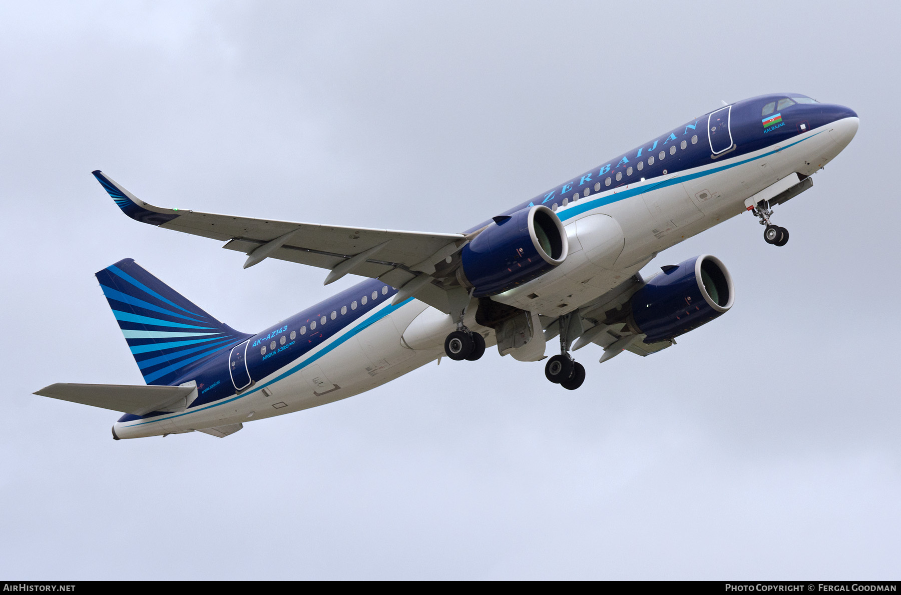 Aircraft Photo of 4K-AZ143 | Airbus A320-271N | Azerbaijan Airlines - AZAL - AHY | AirHistory.net #827902