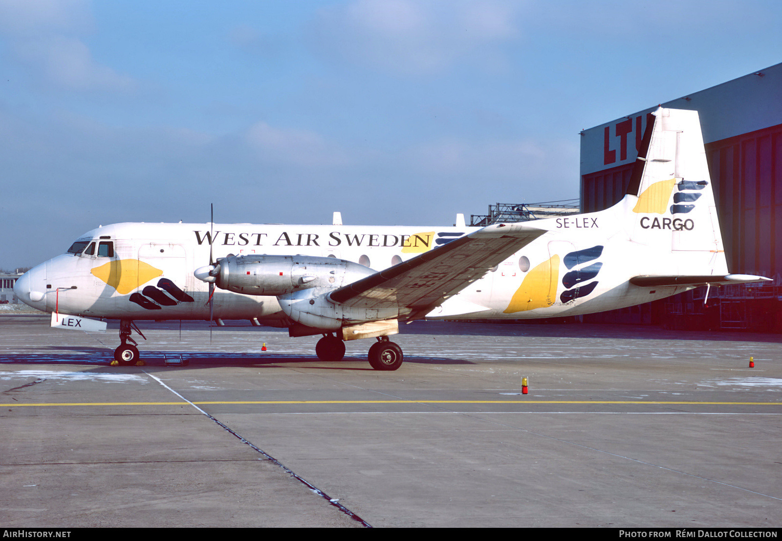 Aircraft Photo of SE-LEX | Hawker Siddeley HS-748 Srs2/244 | West Air Sweden | AirHistory.net #827905