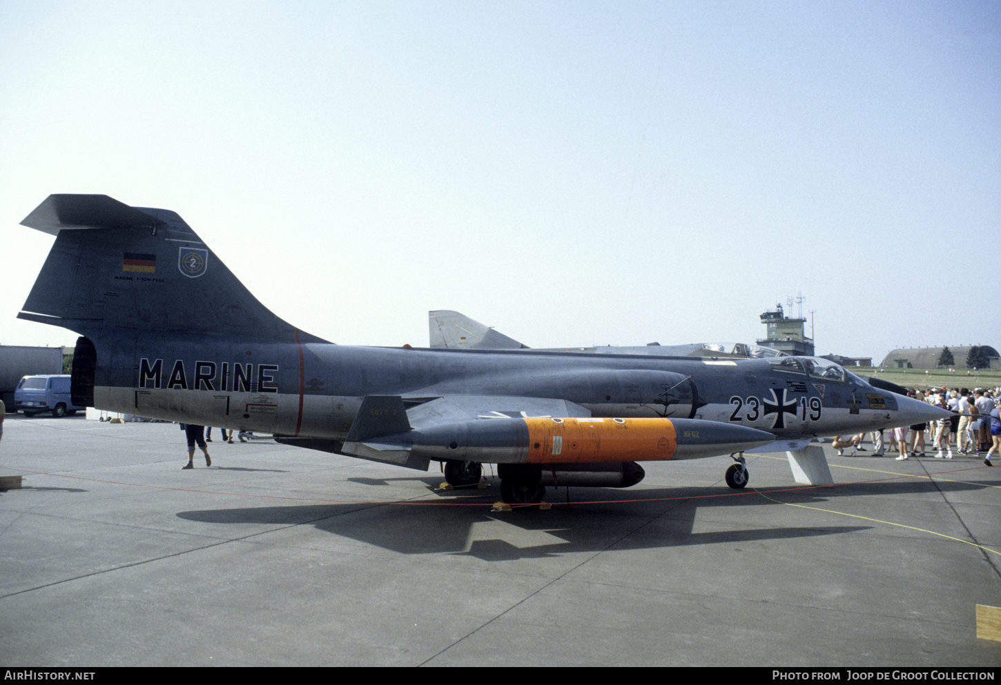 Aircraft Photo of 2319 | Lockheed F-104G Starfighter | Germany - Navy | AirHistory.net #827912