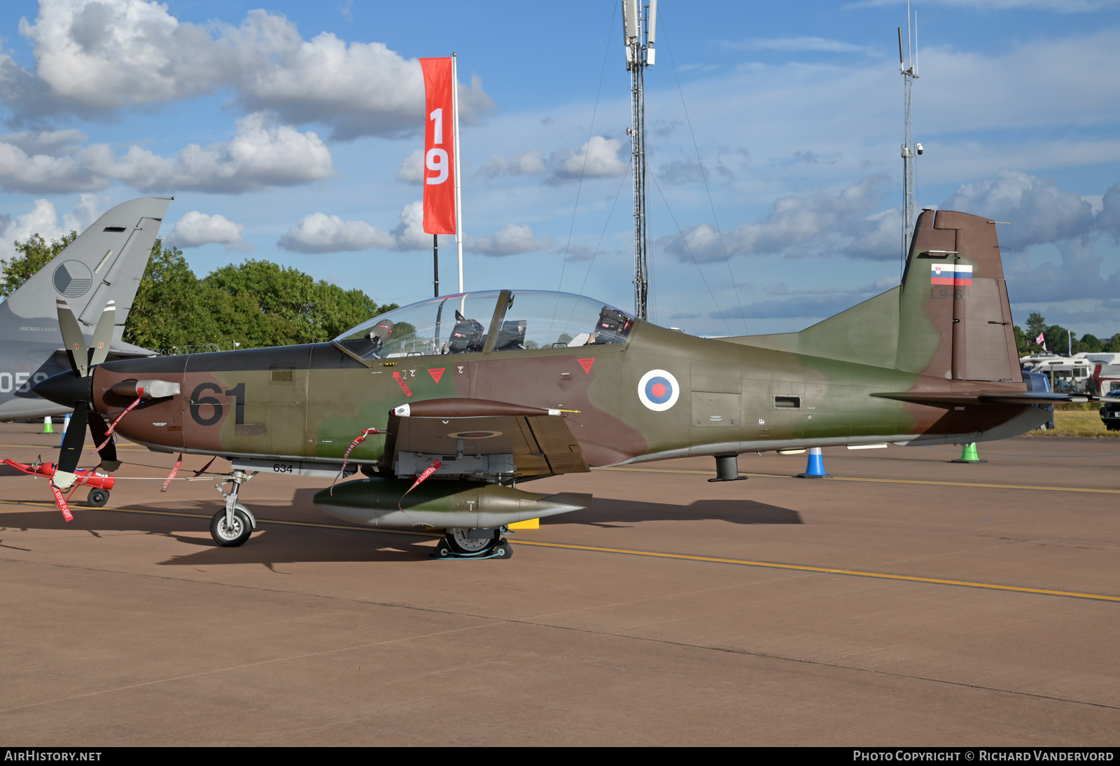 Aircraft Photo of L9-61 | Pilatus PC-9M | Slovenia - Air Force | AirHistory.net #827914