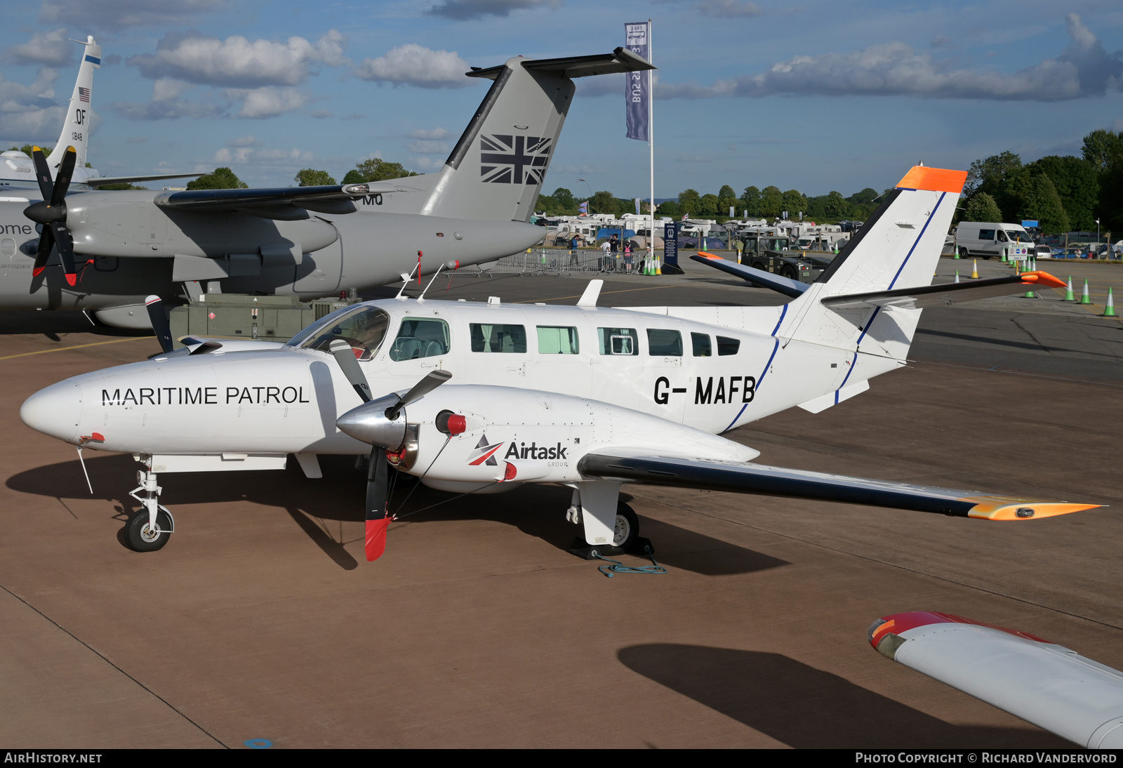 Aircraft Photo of G-MAFB | Reims F406 Caravan II | AirTask Group | AirHistory.net #827925