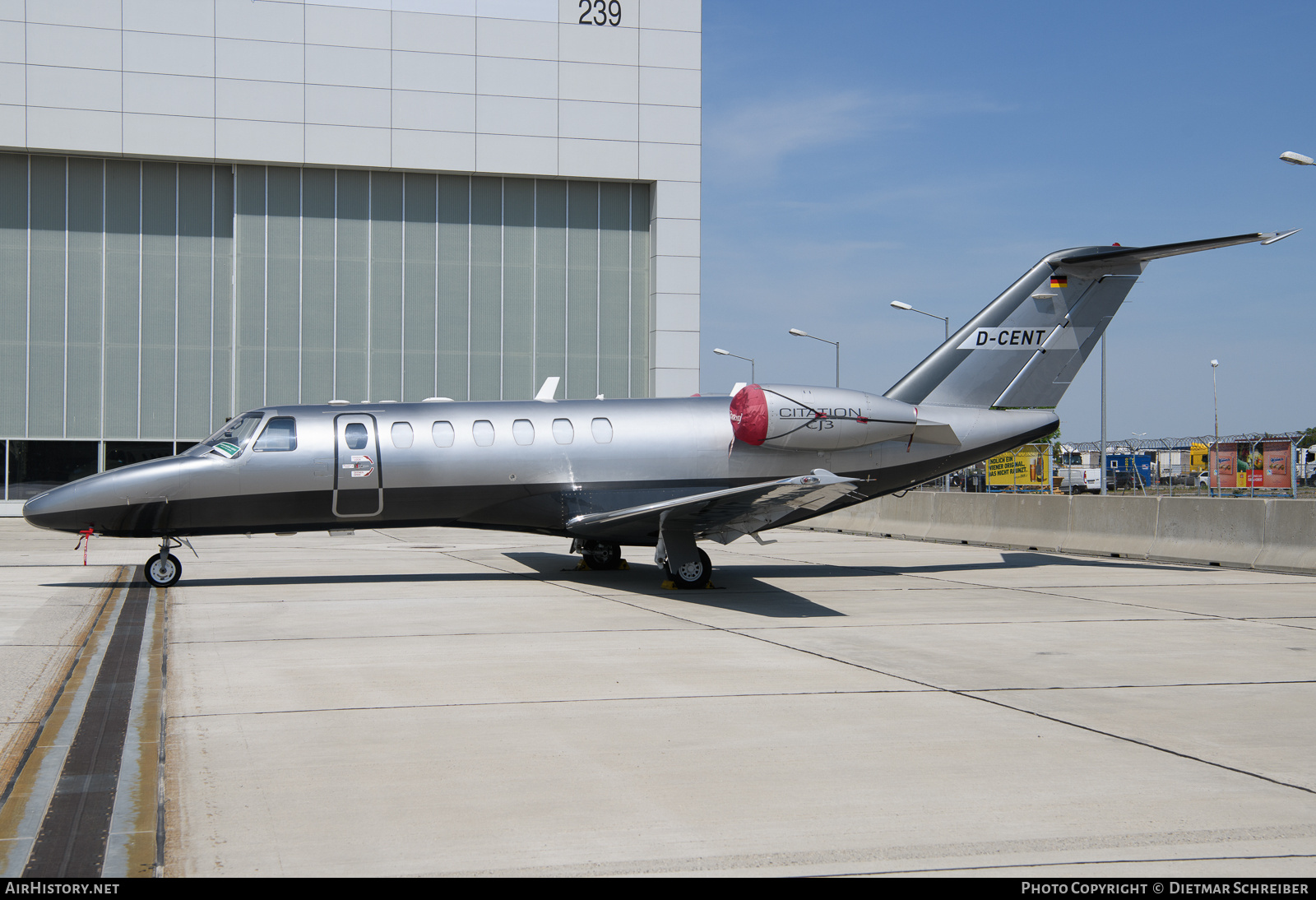 Aircraft Photo of D-CENT | Cessna 525B CitationJet CJ3 | AirHistory.net #827942