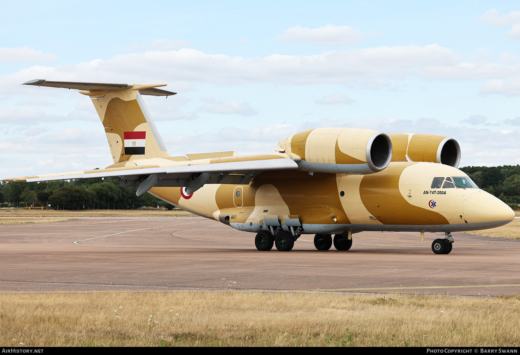 Aircraft Photo of 1256 / SU-BPN | Antonov An-74T-200A | Egypt - Air Force | AirHistory.net #827955