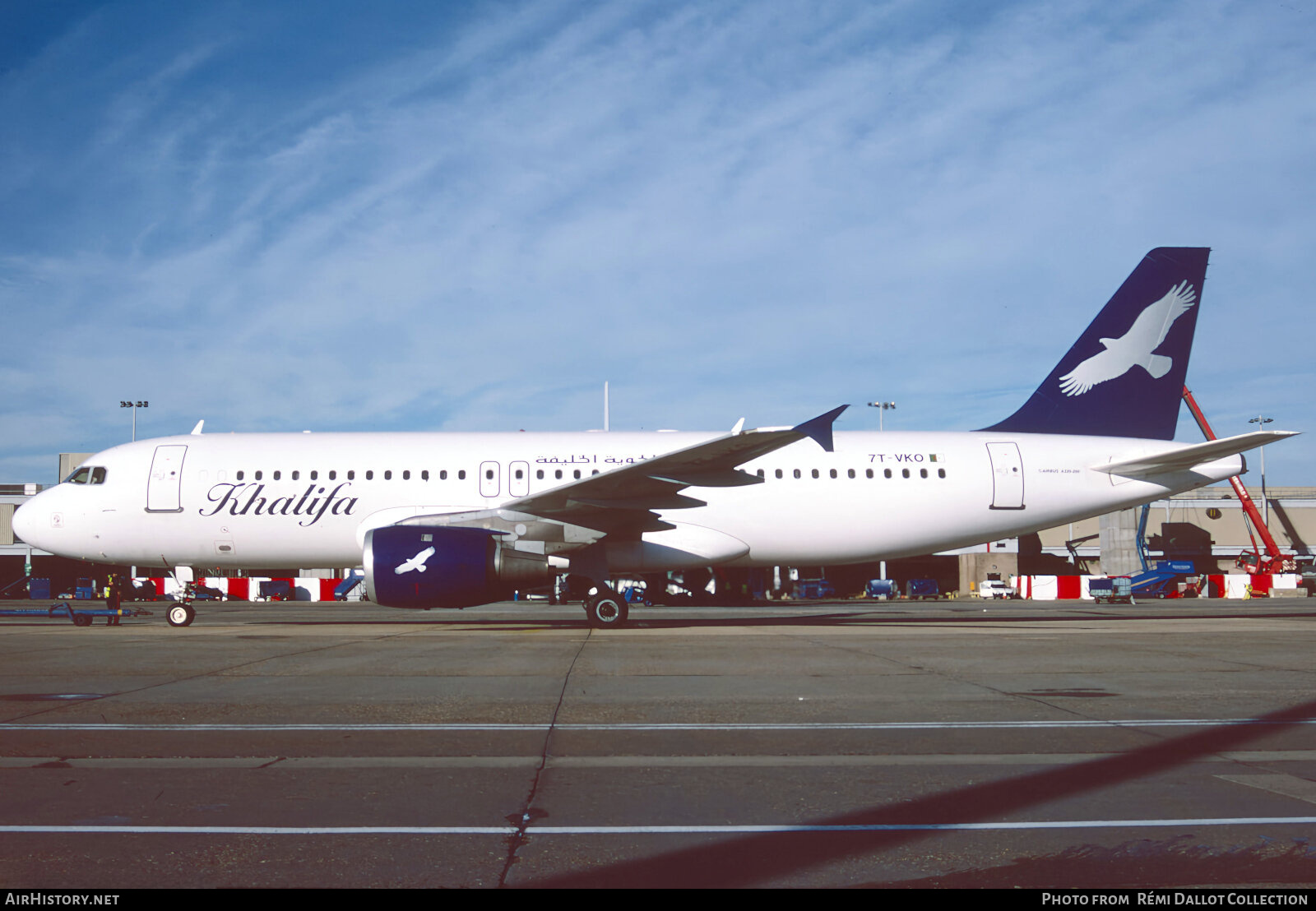 Aircraft Photo of 7T-VKO | Airbus A320-211 | Khalifa Airways | AirHistory.net #827967
