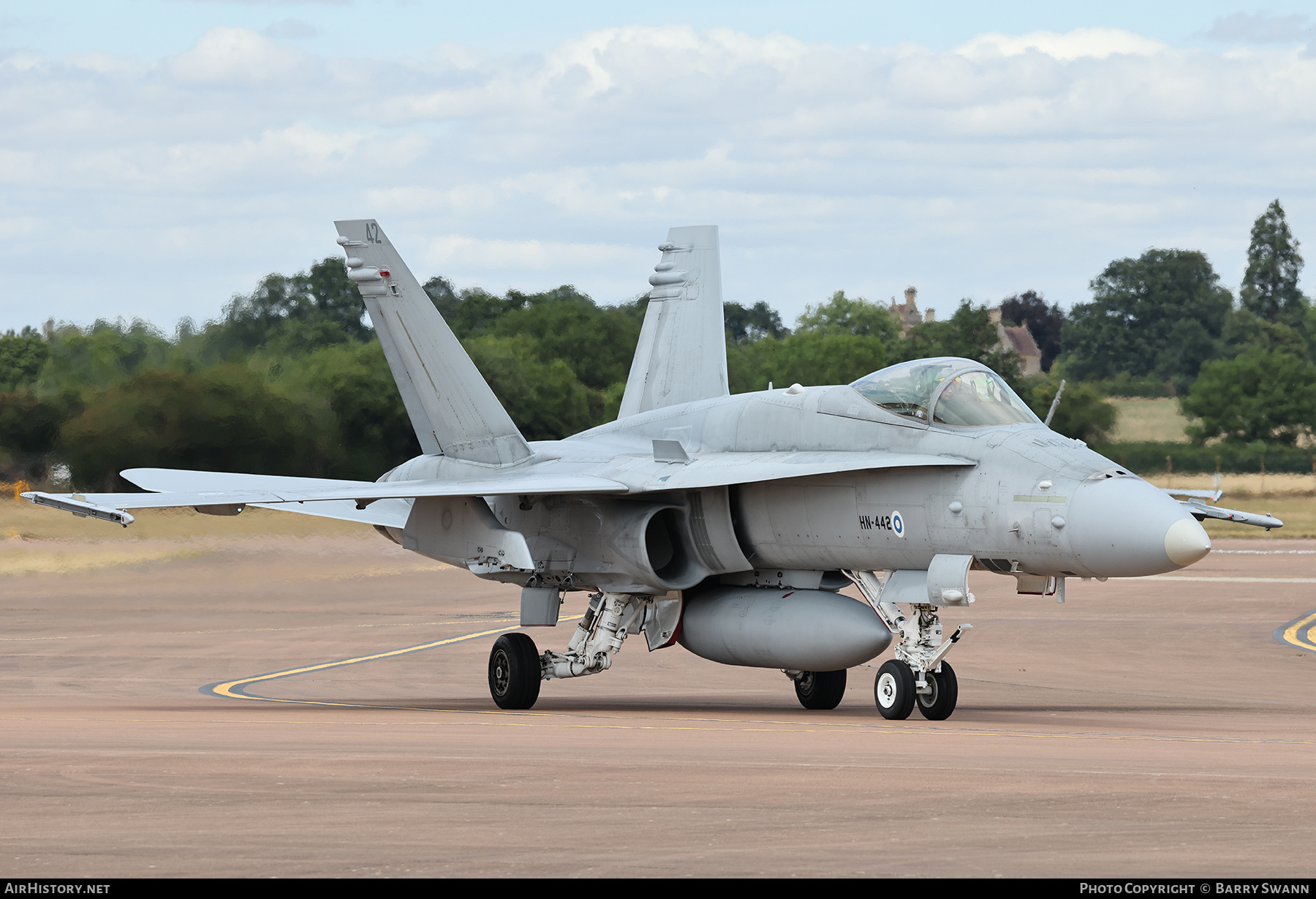 Aircraft Photo of HN-442 | McDonnell Douglas F/A-18C Hornet | Finland - Air Force | AirHistory.net #827970