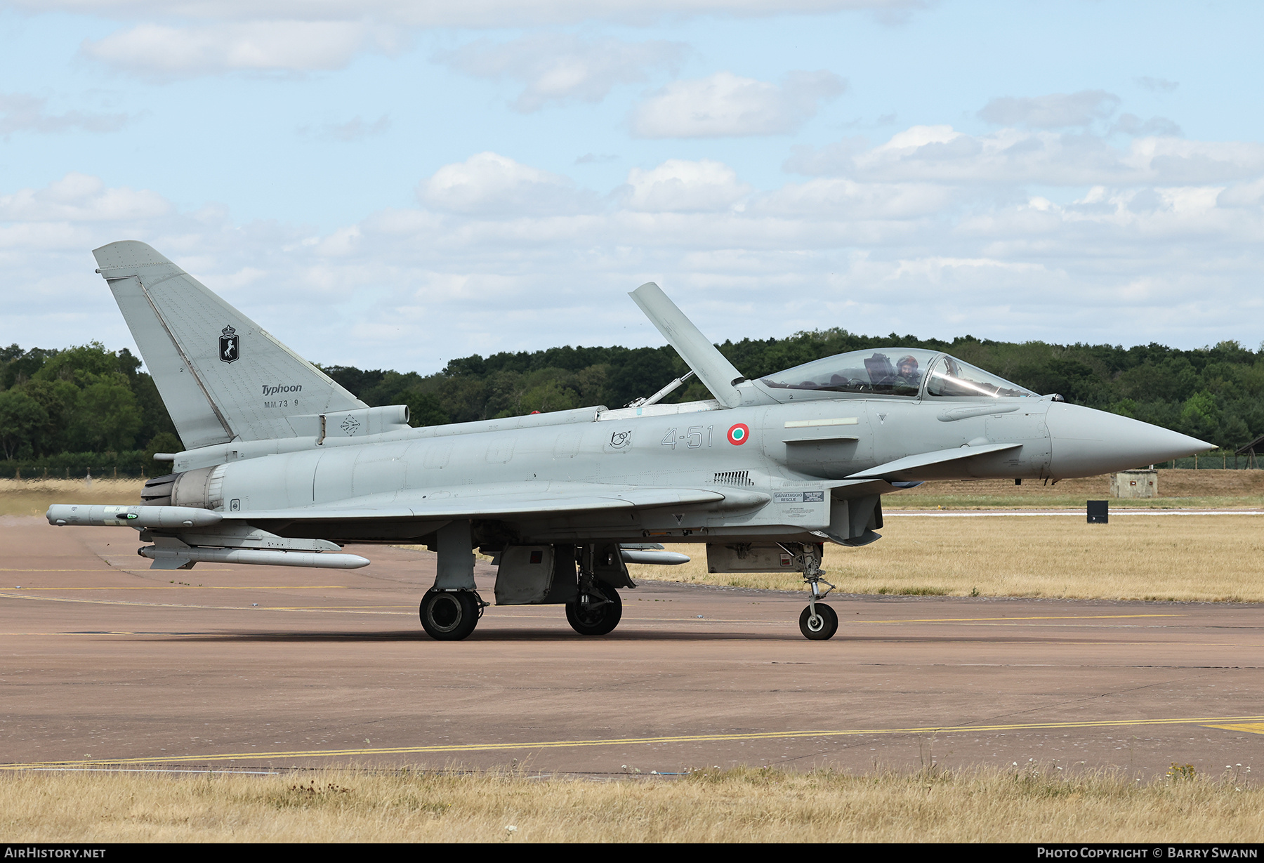 Aircraft Photo of MM7349 | Eurofighter F-2000A Typhoon | Italy - Air Force | AirHistory.net #827976