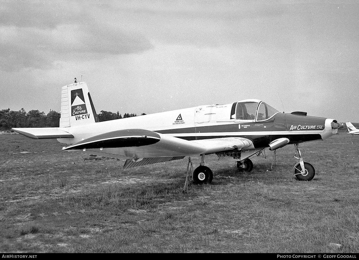 Aircraft Photo of VH-CYV | Fletcher FU-24 | Air Culture | AirHistory.net #827984
