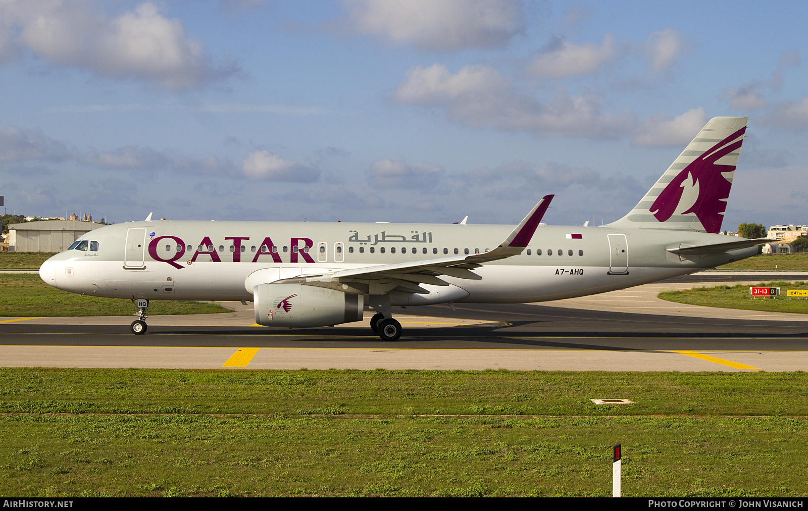 Aircraft Photo of A7-AHQ | Airbus A320-232 | Qatar Airways | AirHistory.net #827986