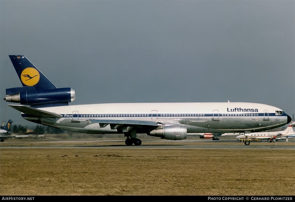 Aircraft Photo of D-ADJO | McDonnell Douglas DC-10-30 | Lufthansa | AirHistory.net #827992