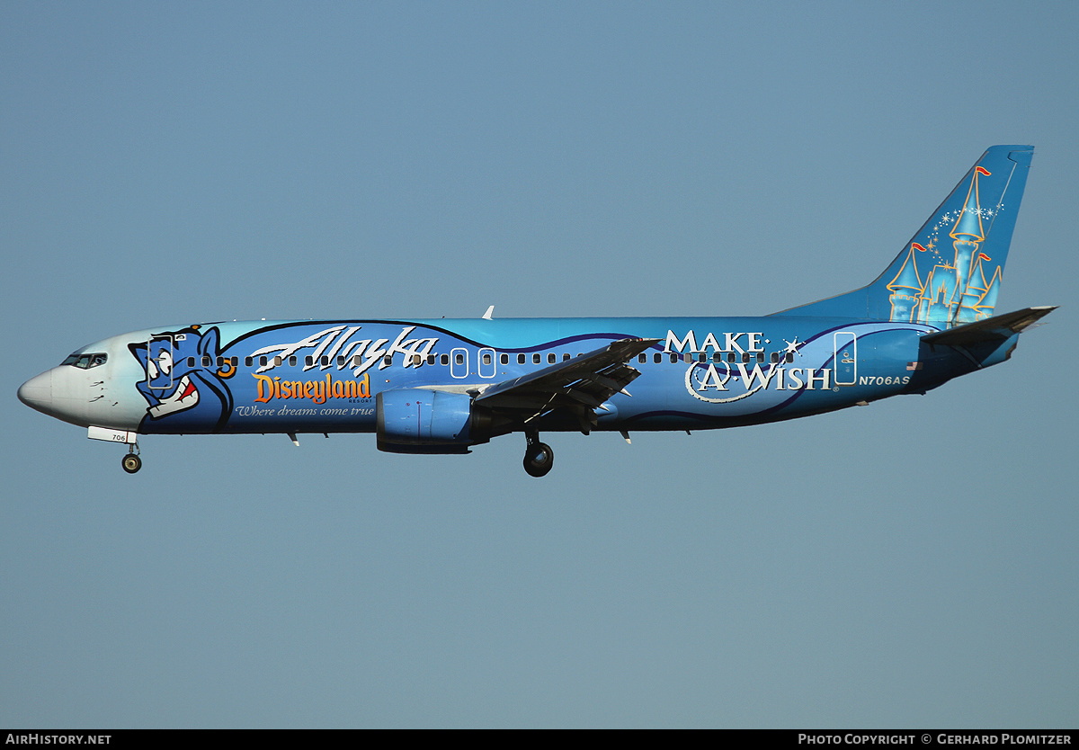 Aircraft Photo of N706AS | Boeing 737-490 | Alaska Airlines | AirHistory.net #827994