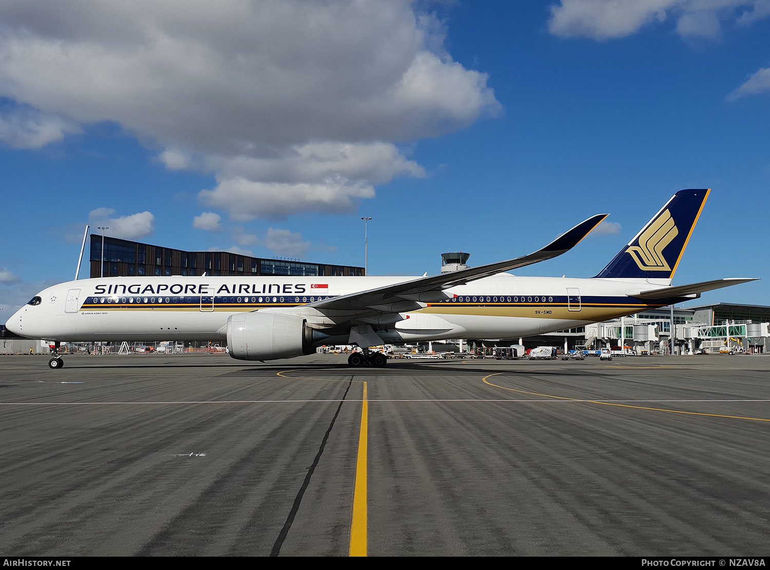 Aircraft Photo of 9V-SMD | Airbus A350-941 | Singapore Airlines | AirHistory.net #827997