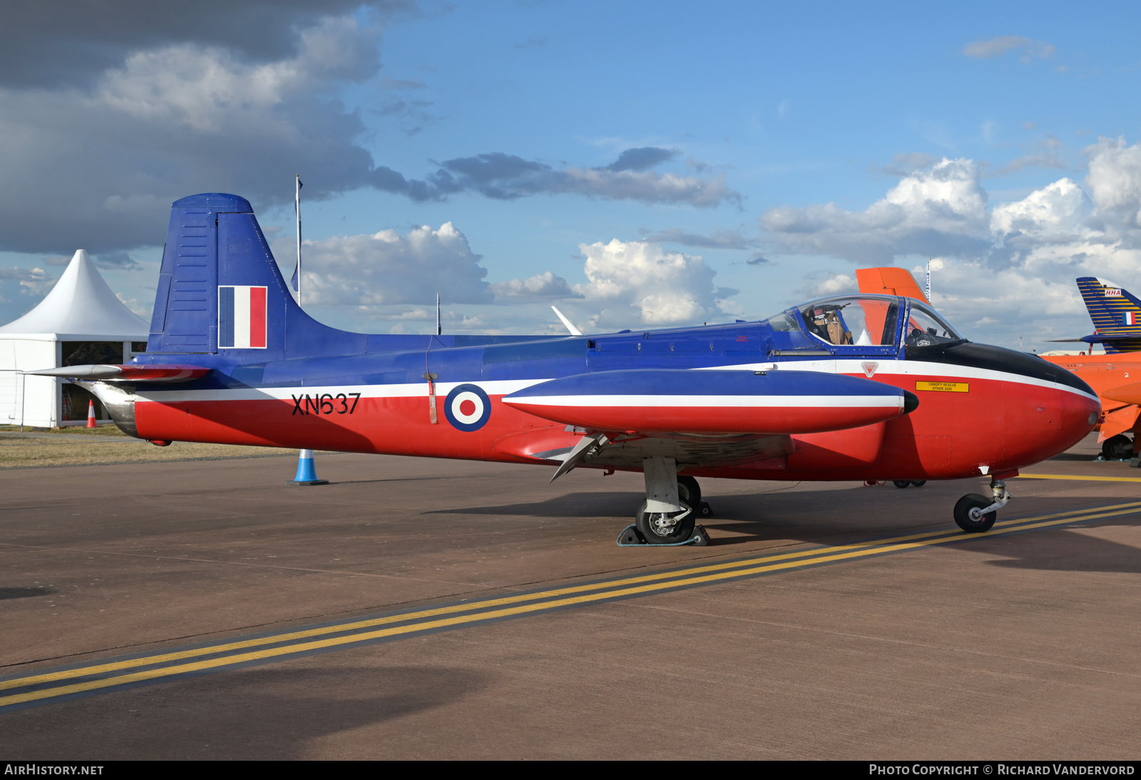 Aircraft Photo of G-BKOU / XN637 | Hunting P.84 Jet Provost T3 | UK - Air Force | AirHistory.net #828019