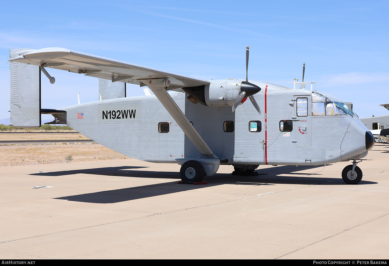Aircraft Photo of N192WW | Short SC.7 Skyvan 3-100 | AirHistory.net #828026