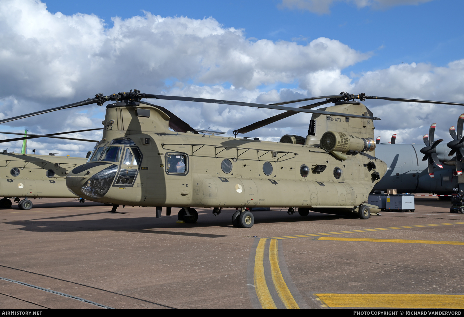 Aircraft Photo of D-473 | Boeing CH-47F Chinook (414) | Netherlands - Air Force | AirHistory.net #828034