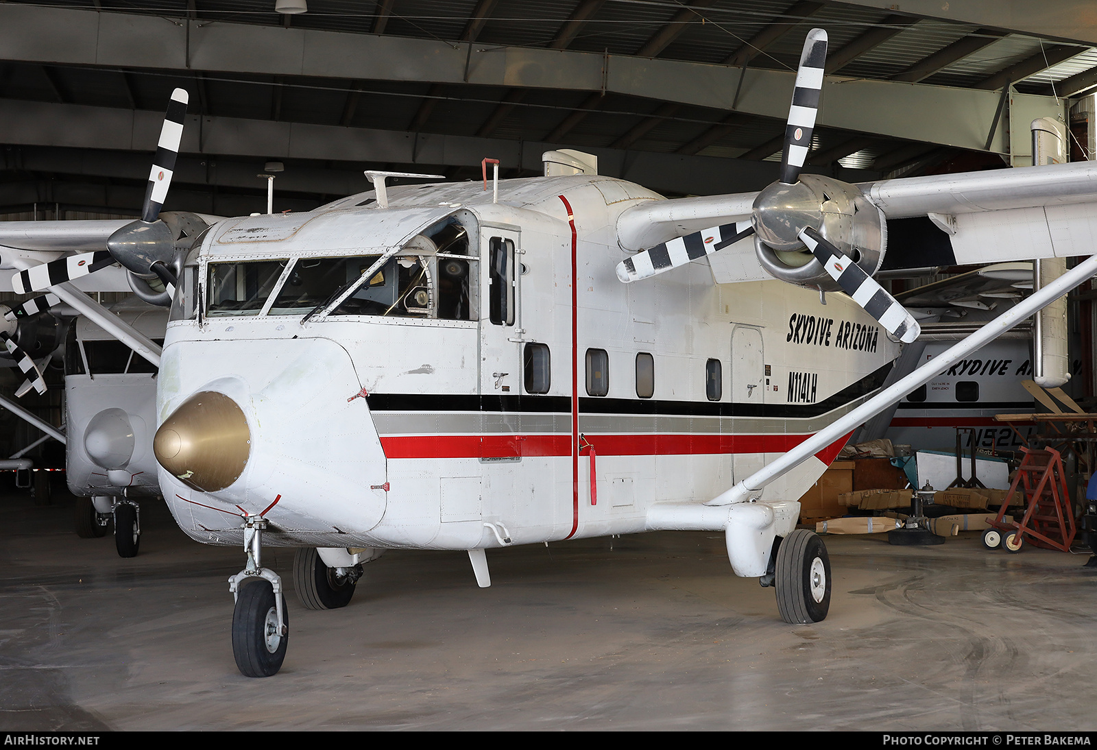 Aircraft Photo of N114LH | Short SC.7 Skyliner 3A-100 | Skydive Arizona | AirHistory.net #828036