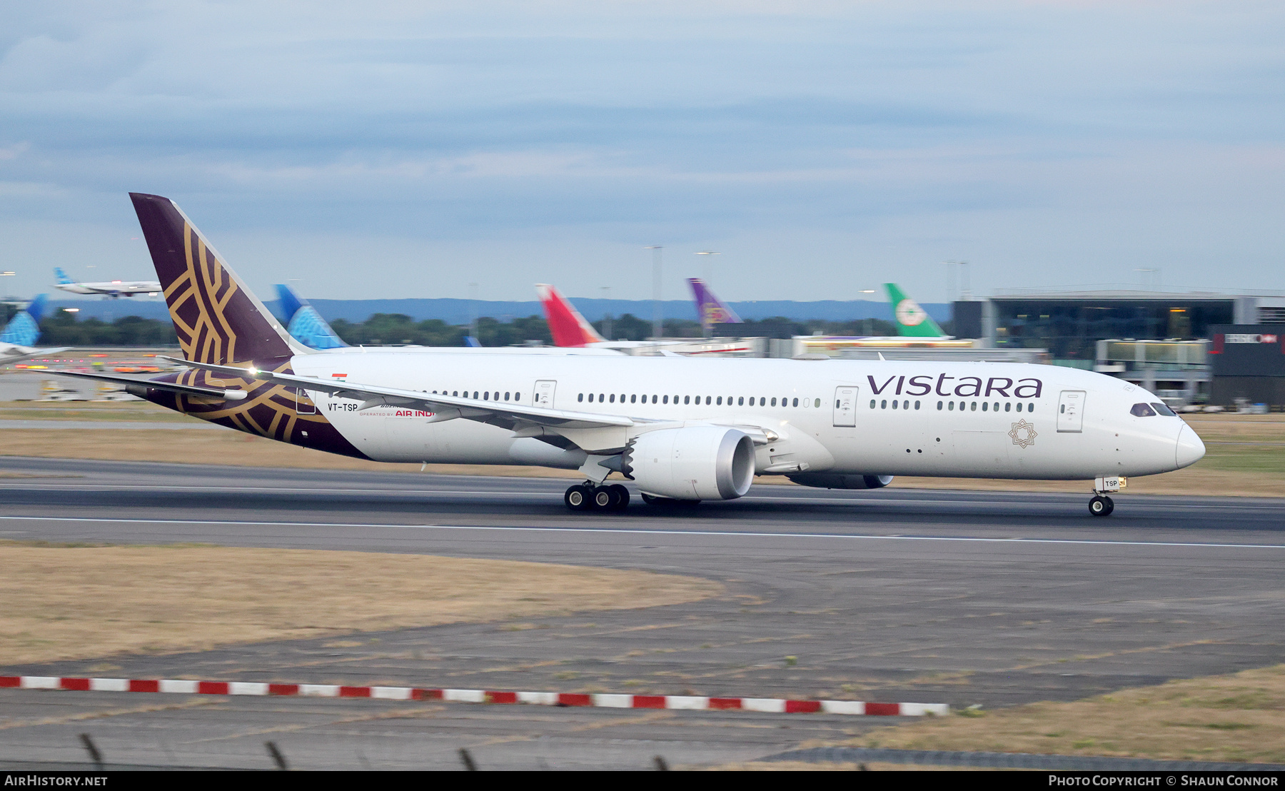 Aircraft Photo of VT-TSP | Boeing 787-9 Dreamliner | Vistara | AirHistory.net #828041