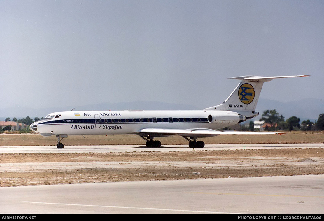Aircraft Photo of UR-65134 | Tupolev Tu-134A-3 | Air Ukraine | AirHistory.net #828044