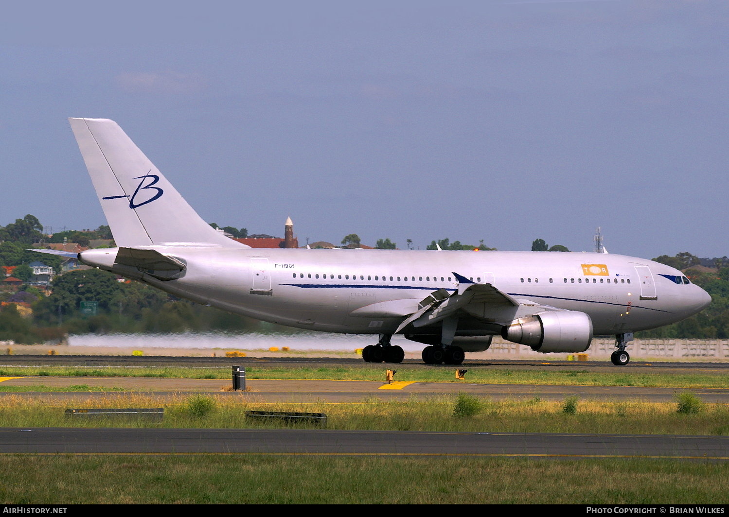 Aircraft Photo of F-HBOY | Airbus A310-325 | Blue Line | AirHistory.net #828046