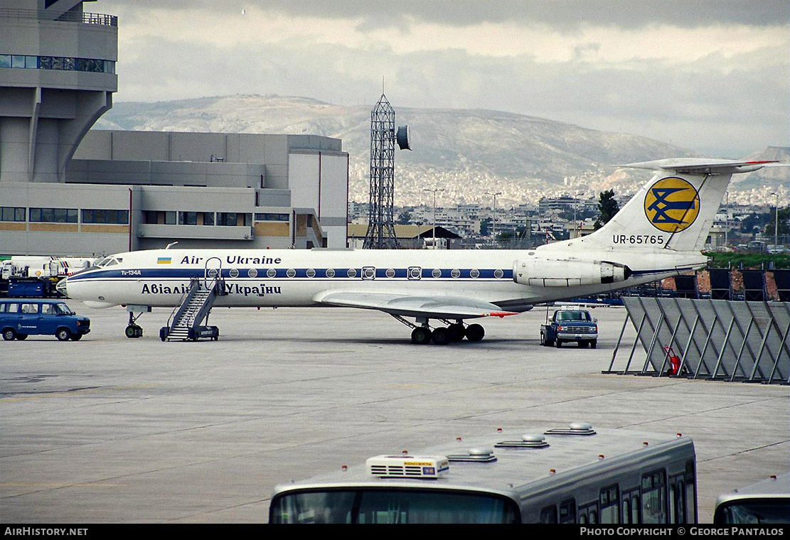Aircraft Photo of UR-65765 | Tupolev Tu-134A | Air Ukraine | AirHistory.net #828051
