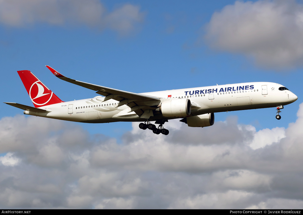 Aircraft Photo of TC-LGL | Airbus A350-941 | Turkish Airlines | AirHistory.net #828058