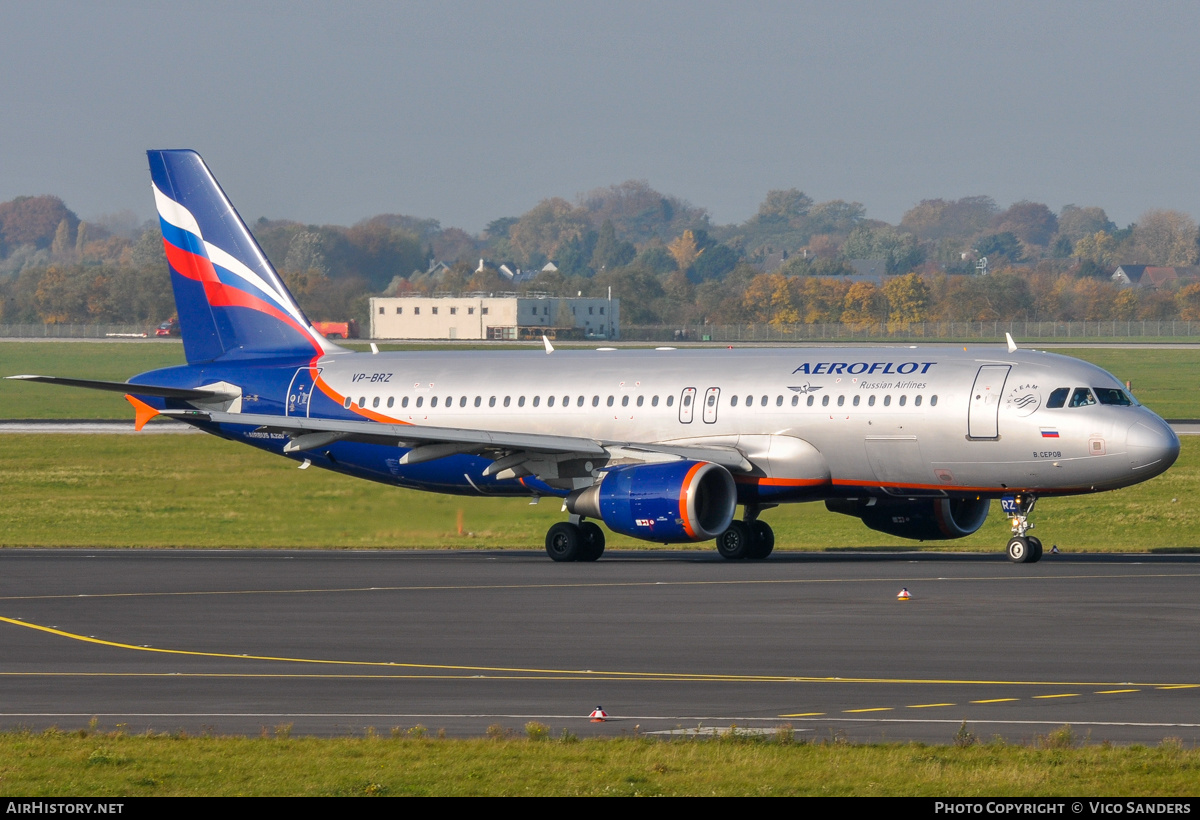 Aircraft Photo of VP-BRZ | Airbus A320-214 | Aeroflot - Russian Airlines | AirHistory.net #828077