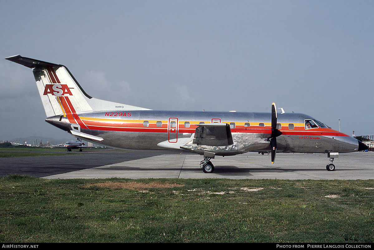 Aircraft Photo of N229AS | Embraer EMB-120RT Brasilia | ASA - Atlantic Southeast Airlines | AirHistory.net #828079