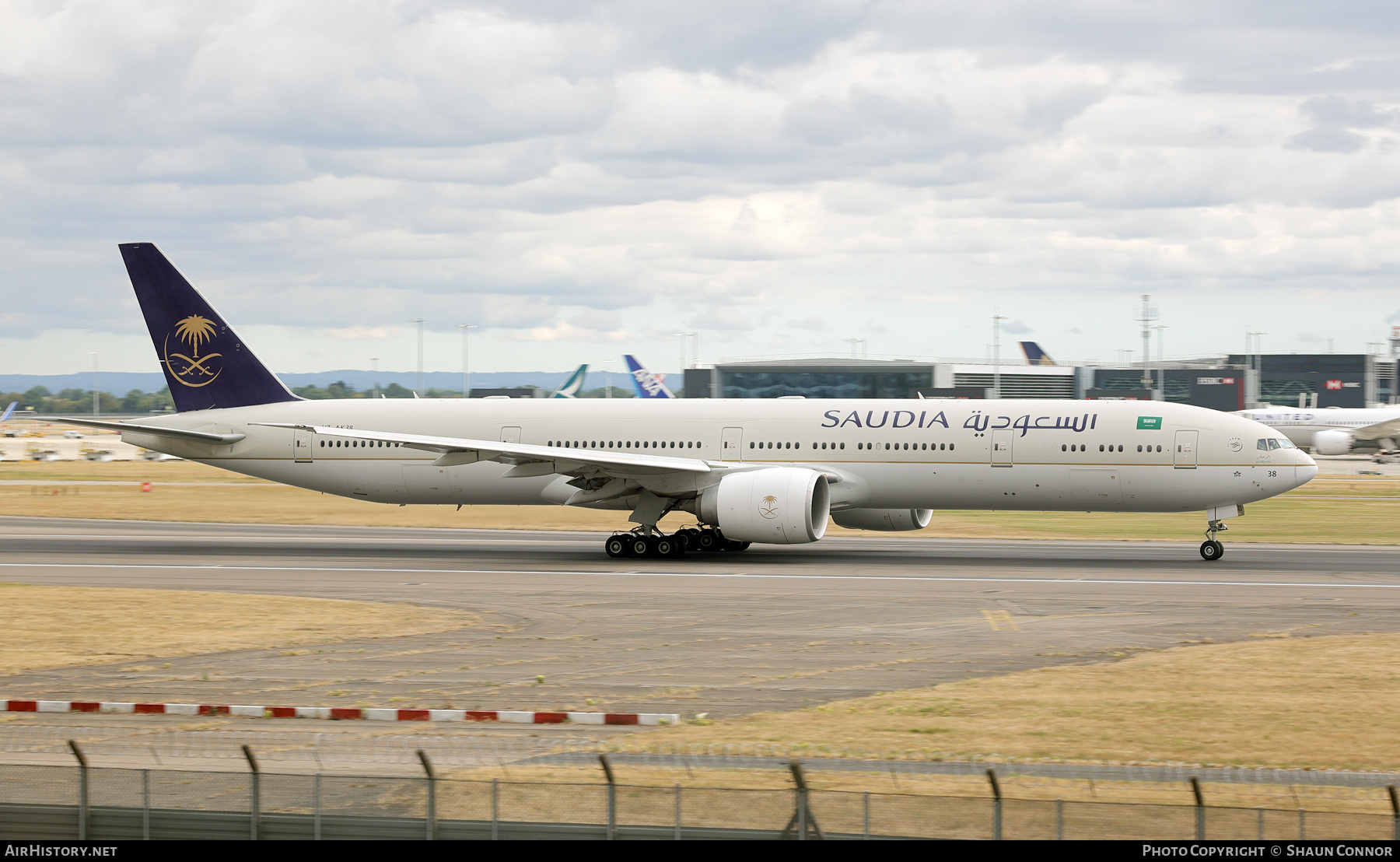 Aircraft Photo of HZ-AK38 | Boeing 777-300/ER | Saudia - Saudi Arabian Airlines | AirHistory.net #828088
