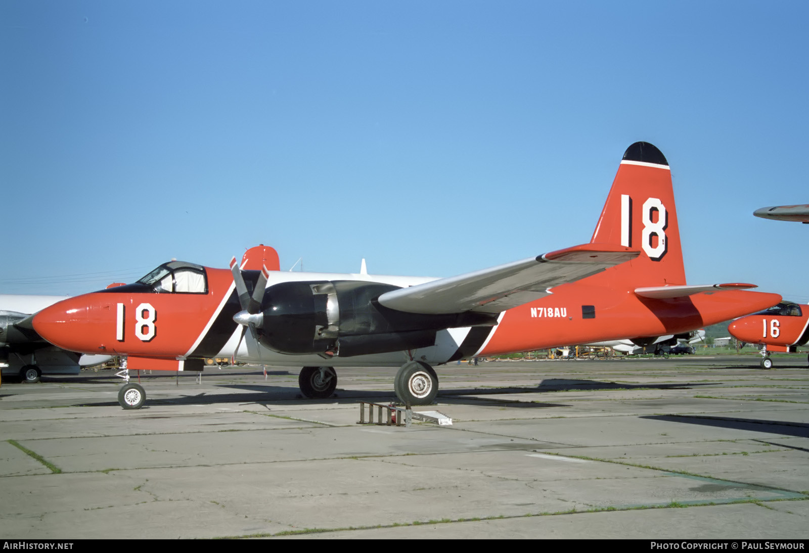 Aircraft Photo of N718AU | Lockheed P-2H/AT Neptune | Aero Union | AirHistory.net #828090