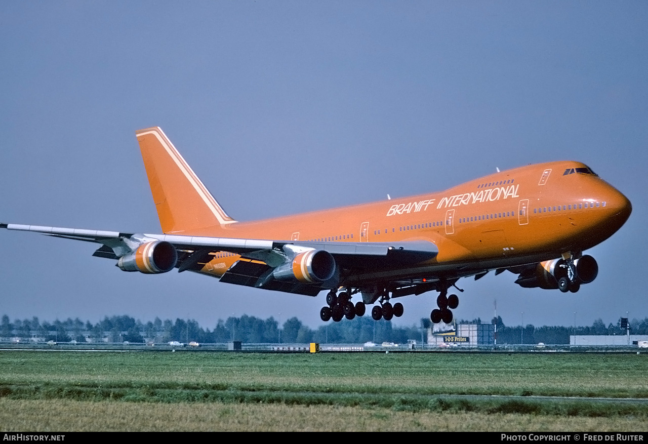 Aircraft Photo of N602BN | Boeing 747-227B | Braniff International Airways | AirHistory.net #828121