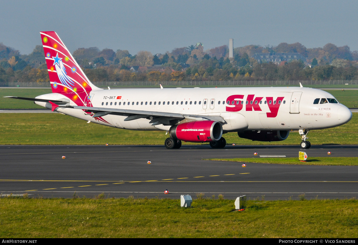 Aircraft Photo of TC-SKT | Airbus A320-232 | Sky Airlines | AirHistory.net #828126