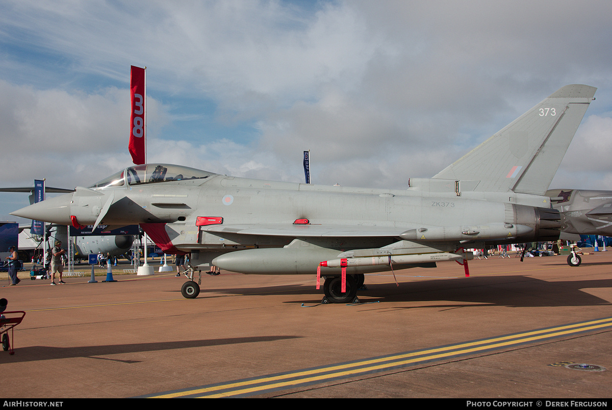 Aircraft Photo of ZK373 | Eurofighter EF-2000 Typhoon FGR4 | UK - Air Force | AirHistory.net #828131
