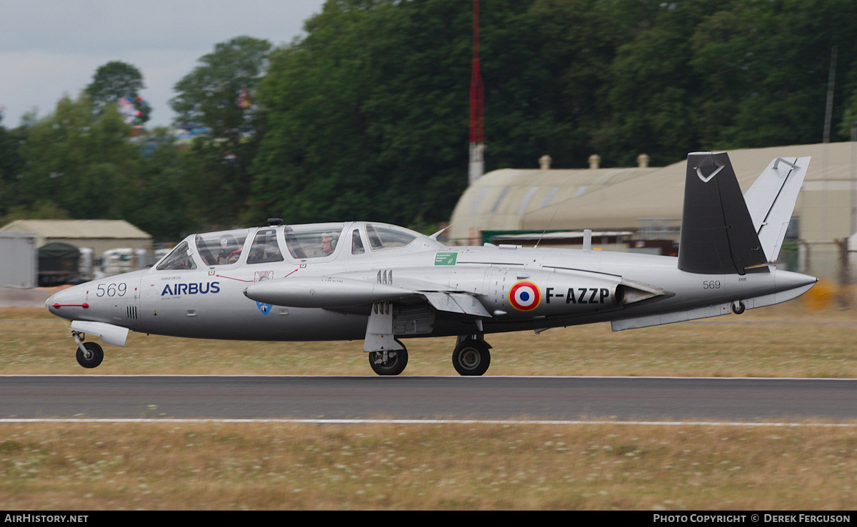 Aircraft Photo of F-AZZP / 569 | Fouga CM-170R Magister | Airbus | AirHistory.net #828144