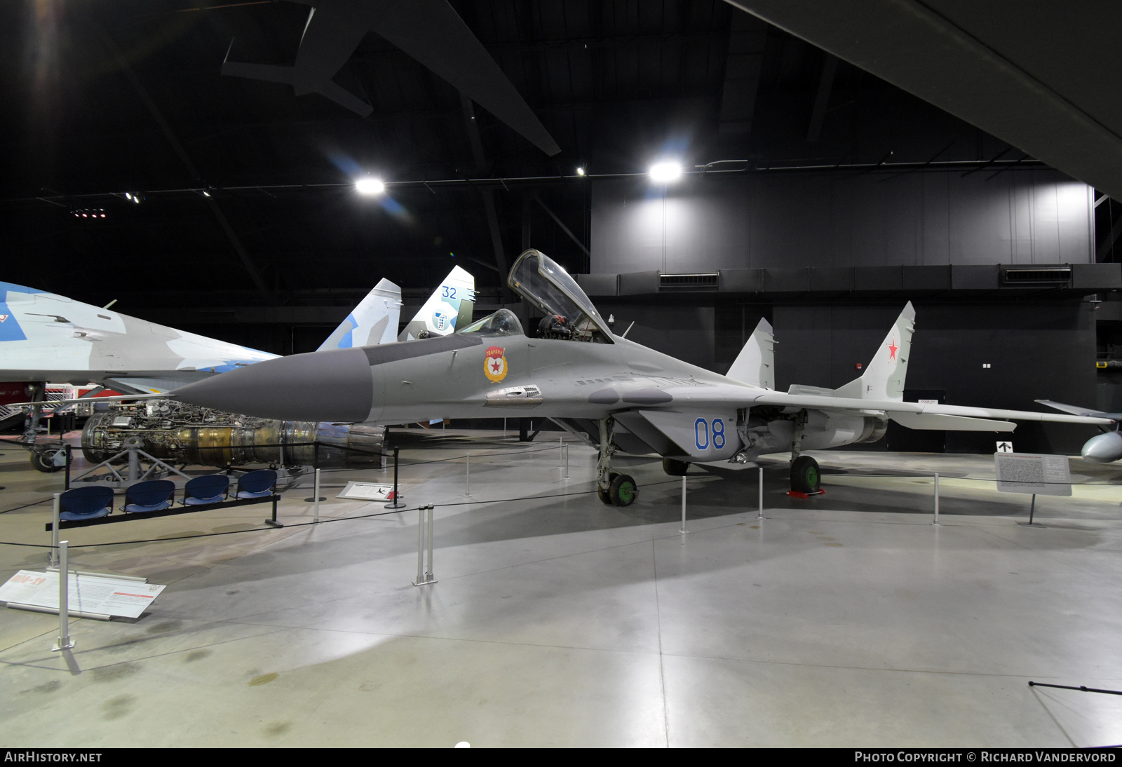 Aircraft Photo of 08 blue | Mikoyan-Gurevich MiG-29A (9-12A) | Russia - Air Force | AirHistory.net #828149