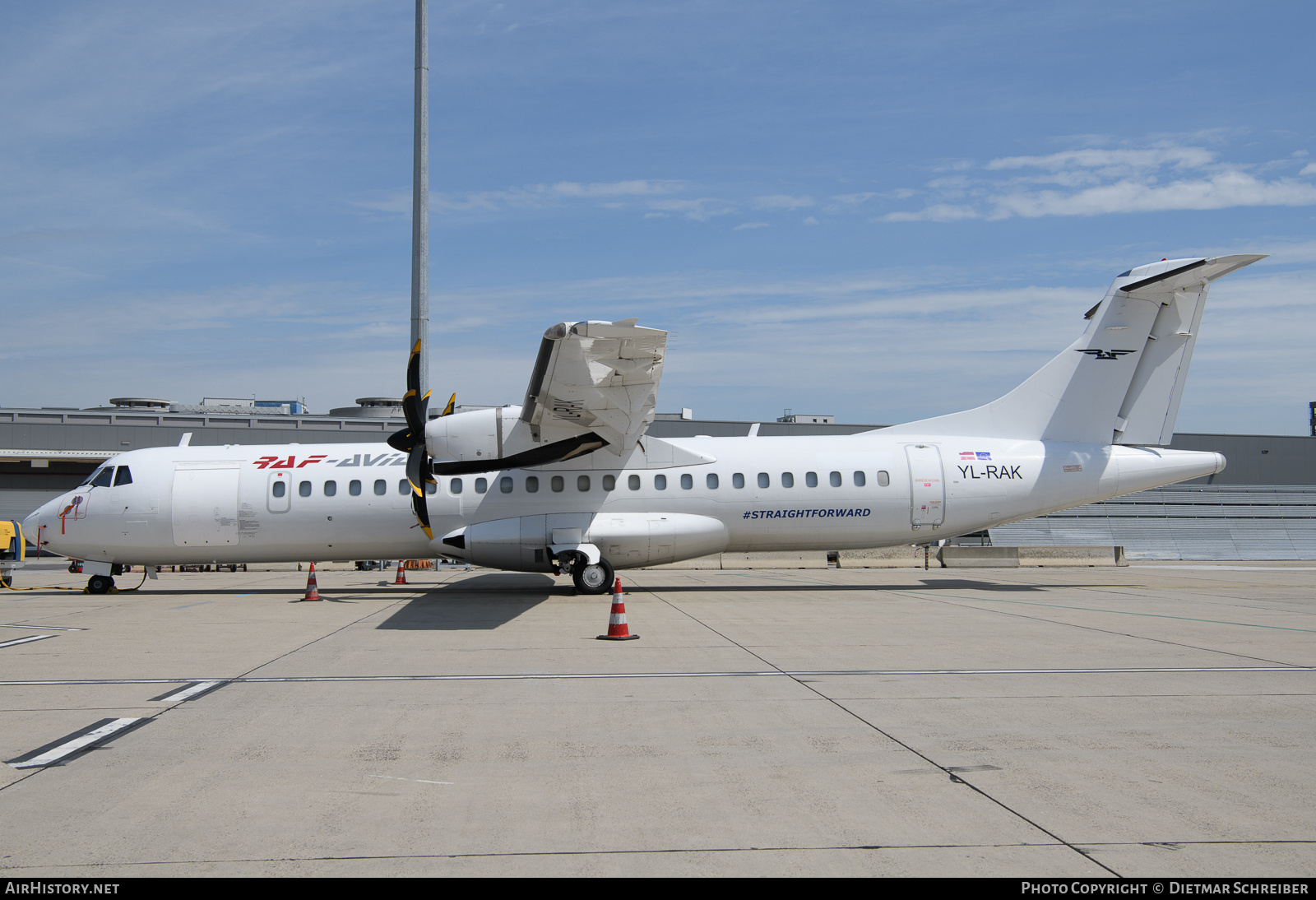 Aircraft Photo of YL-RAK | ATR ATR-72-500/F (ATR-72-212A) | RAF-Avia Airlines | AirHistory.net #828170