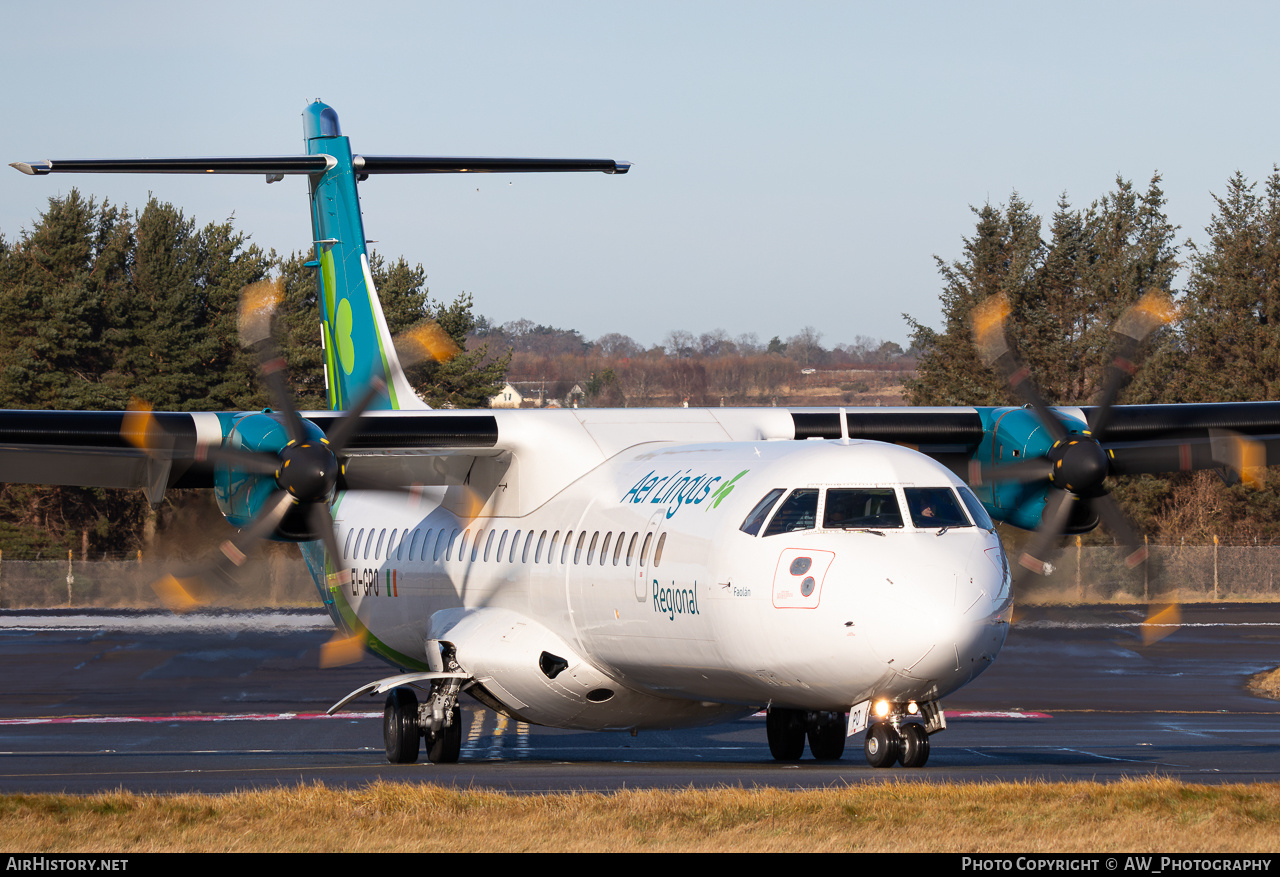 Aircraft Photo of EI-GPO | ATR ATR-72-600 (ATR-72-212A) | Aer Lingus Regional | AirHistory.net #828204