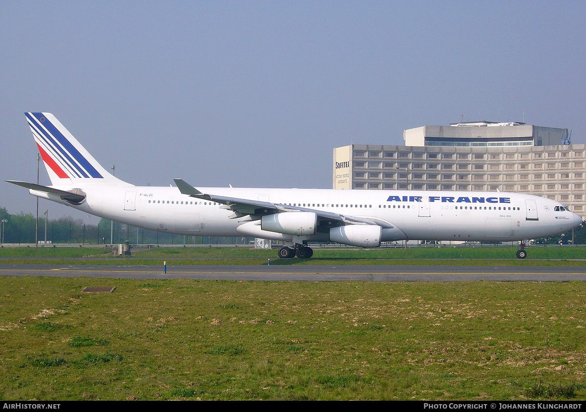 Aircraft Photo of F-GLZC | Airbus A340-312 | Air France | AirHistory.net #828210