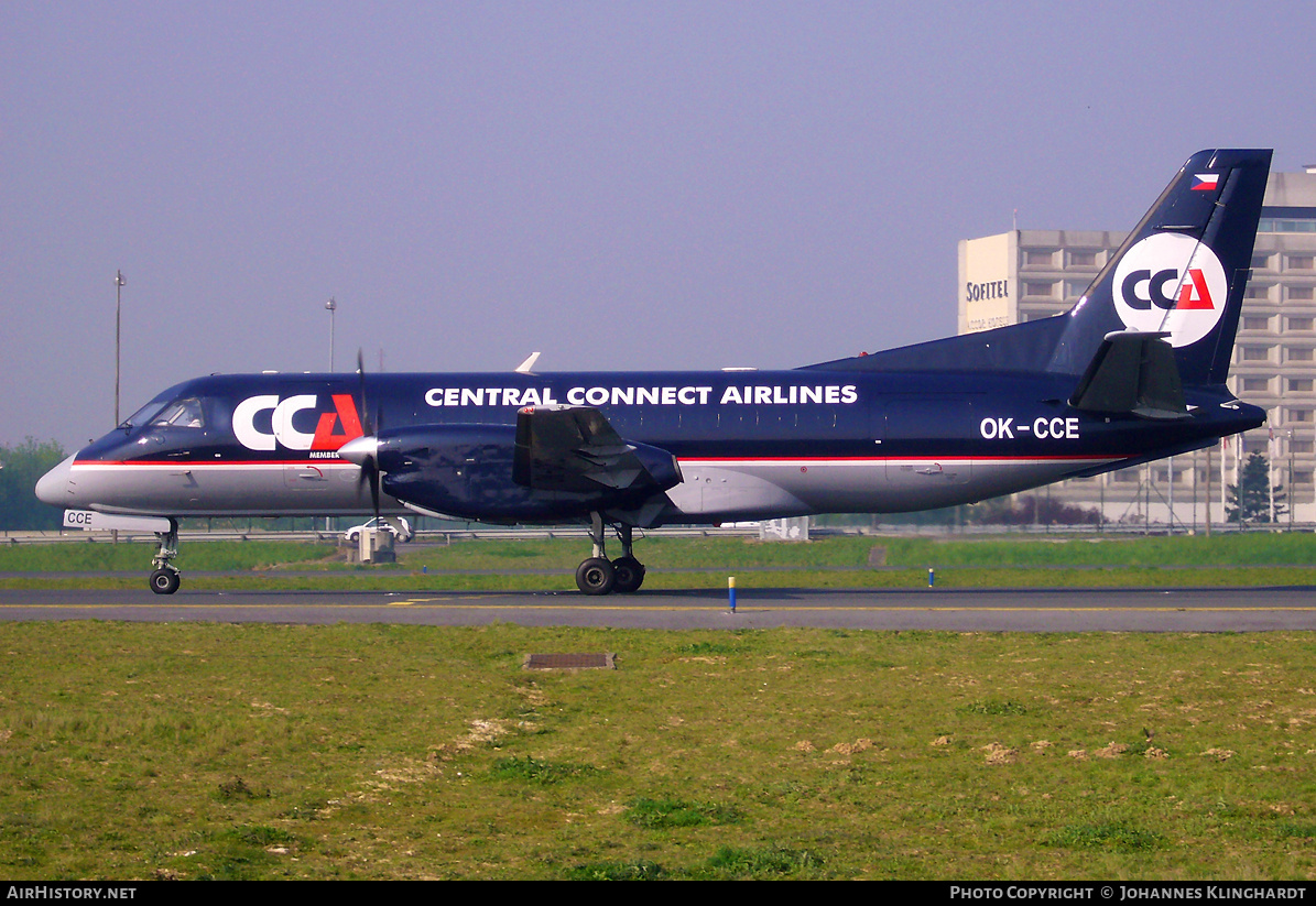 Aircraft Photo of OK-CCE | Saab-Fairchild SF-340A(F) | CCA - Central Connect Airlines | AirHistory.net #828211