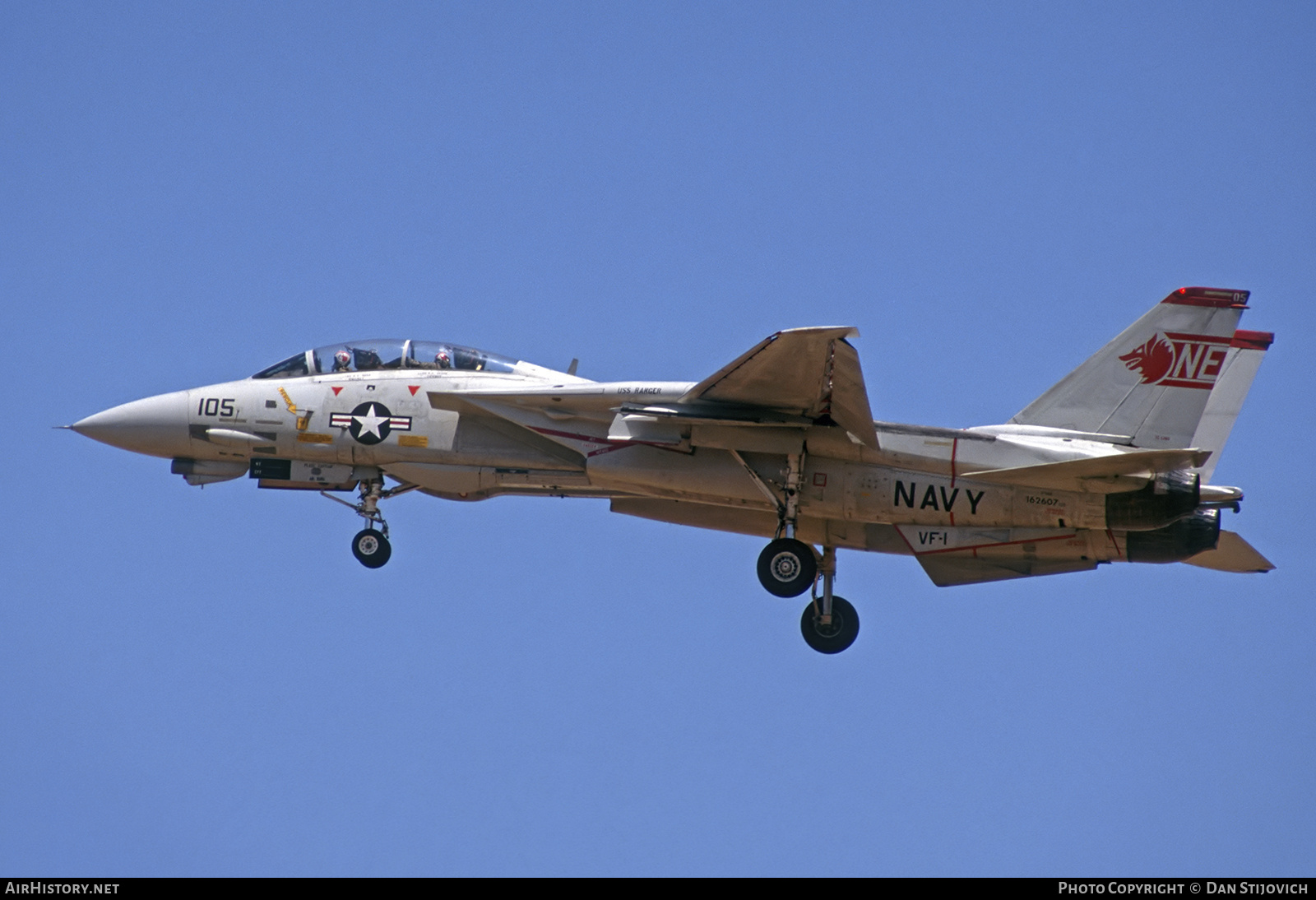 Aircraft Photo of 162607 | Grumman F-14A Tomcat | USA - Navy | AirHistory.net #828224