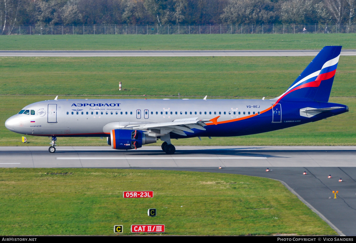 Aircraft Photo of VQ-BEJ | Airbus A320-214 | Aeroflot - Russian Airlines | AirHistory.net #828243