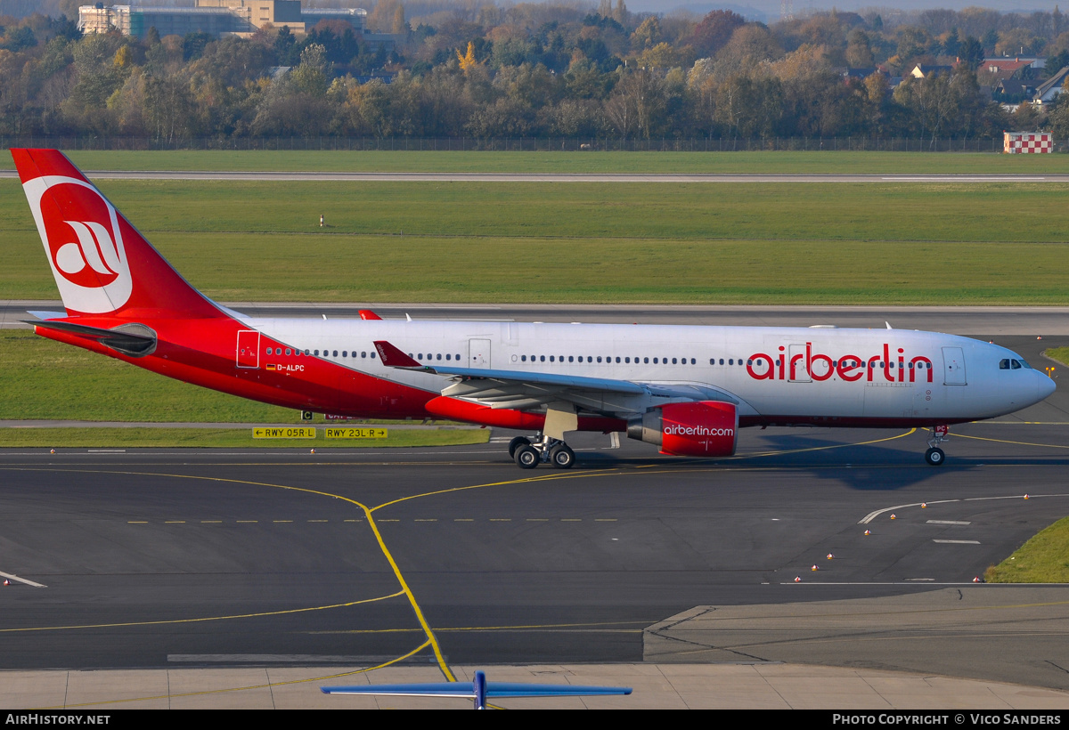 Aircraft Photo of D-ALPC | Airbus A330-223 | Air Berlin | AirHistory.net #828284