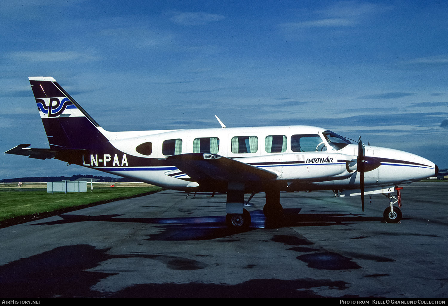 Aircraft Photo of LN-PAA | Piper PA-31-350 Chieftain | Partnair | AirHistory.net #828285