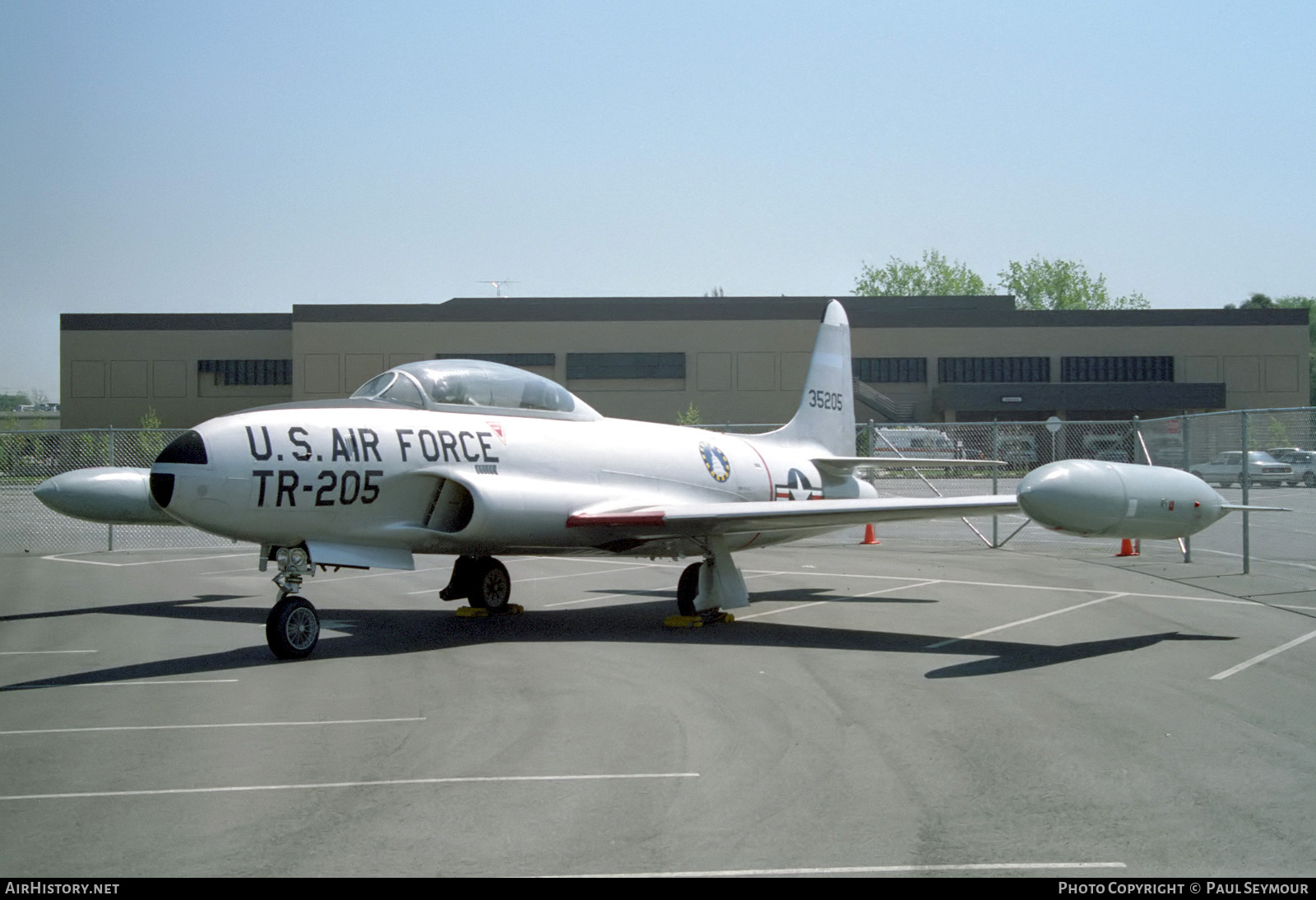 Aircraft Photo of 53-5205 / 35205 | Lockheed T-33A | USA - Air Force | AirHistory.net #828287