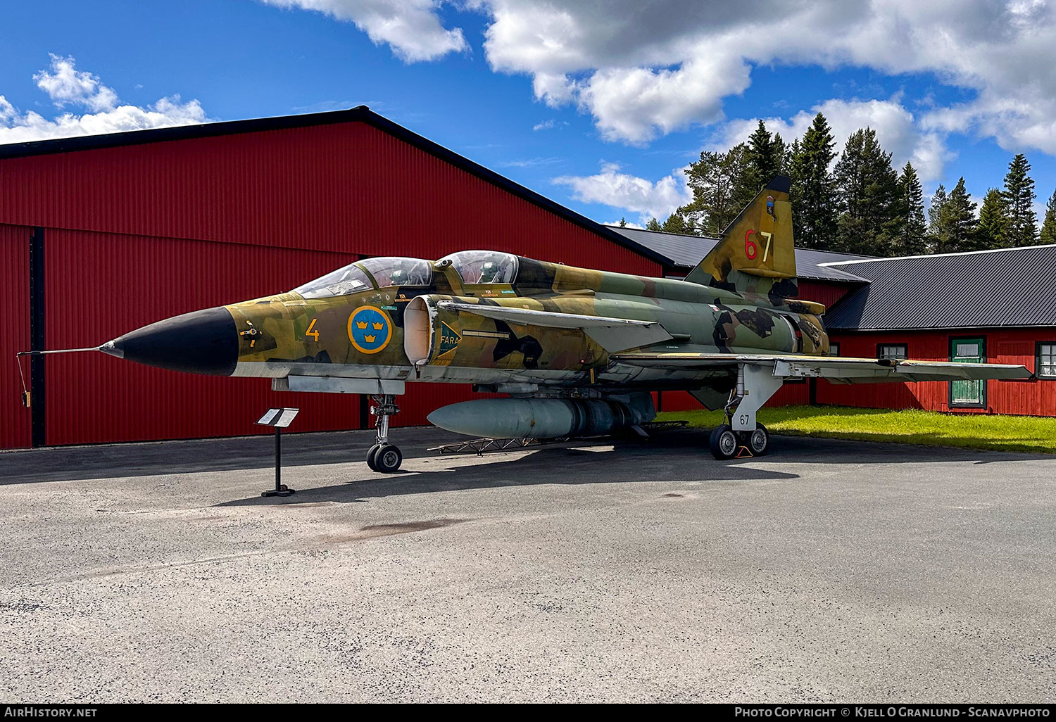 Aircraft Photo of 37803 | Saab Sk37 Viggen | Sweden - Air Force | AirHistory.net #828317