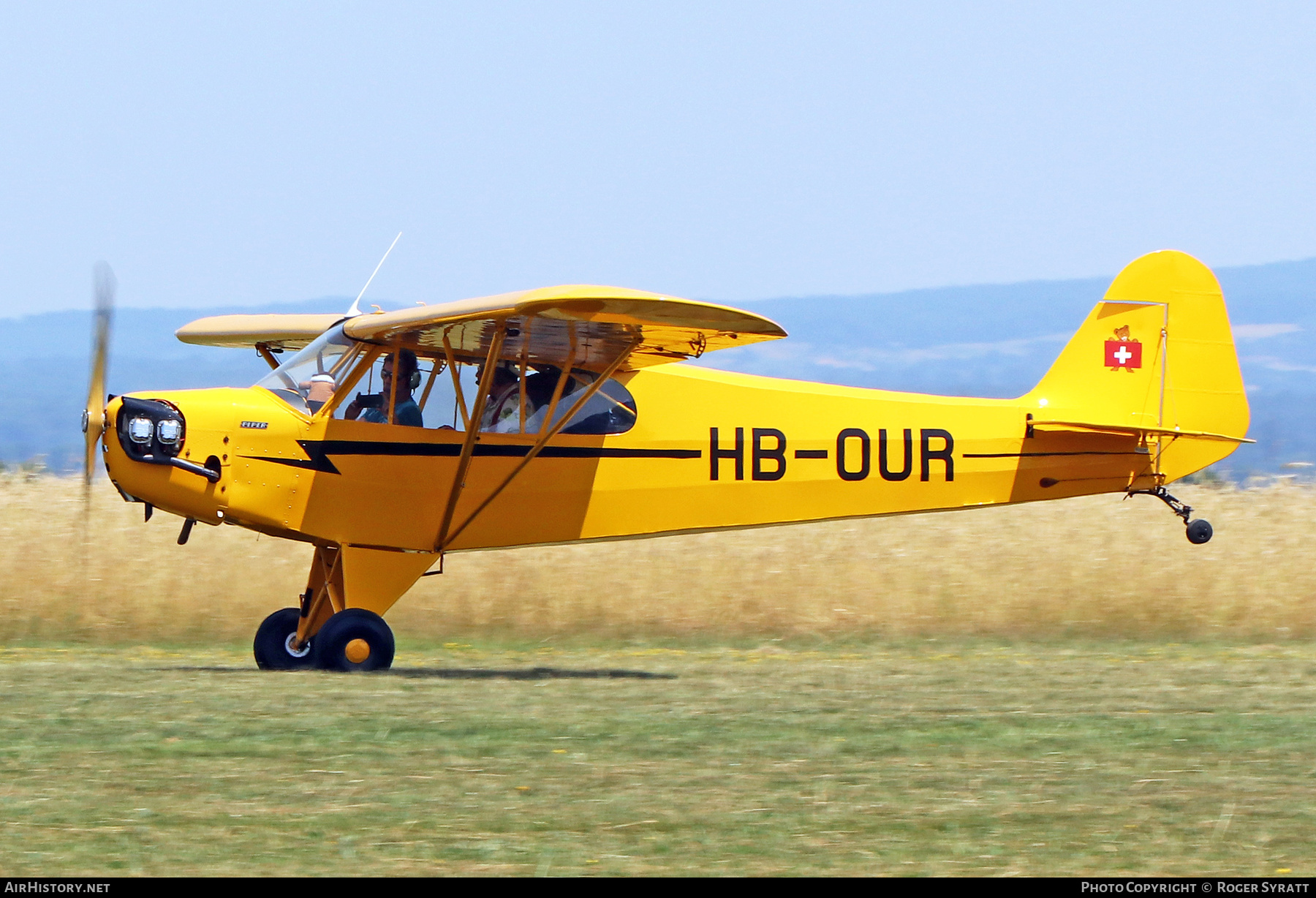 Aircraft Photo of HB-OUR | Piper J-3C-100 Cub | AirHistory.net #828319