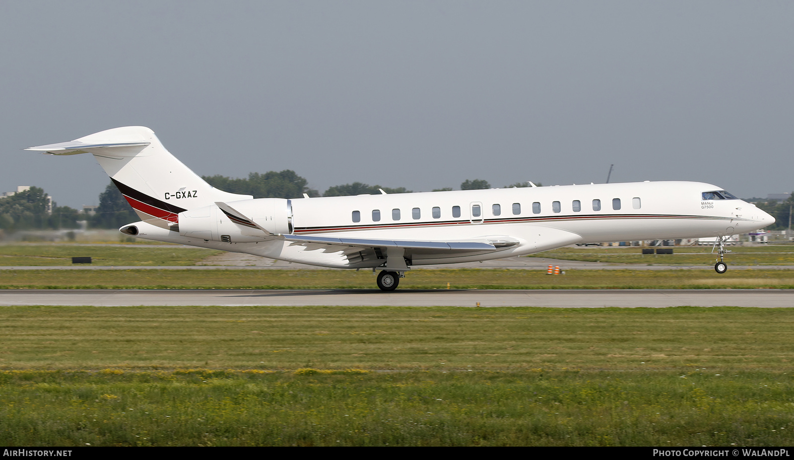 Aircraft Photo of C-GXAZ | Bombardier Global 7500 (BD-700-2A12) | AirHistory.net #828322