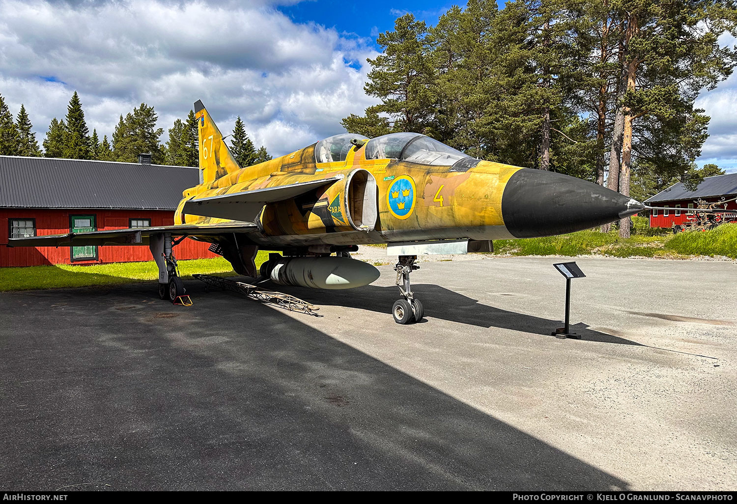 Aircraft Photo of 37803 | Saab Sk37 Viggen | Sweden - Air Force | AirHistory.net #828333