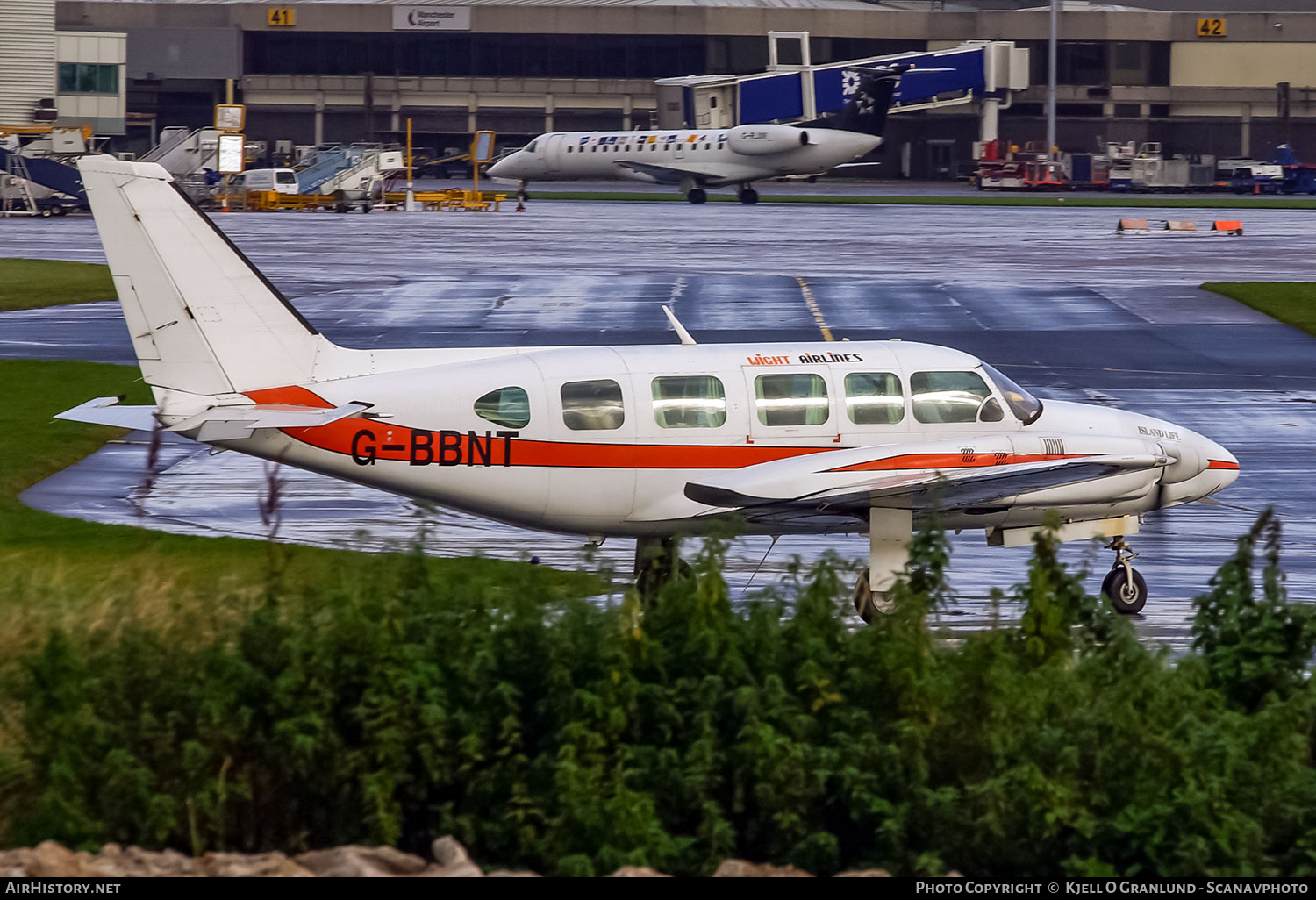 Aircraft Photo of G-BBNT | Piper PA-31-350 Navajo Chieftain | Wight Airlines | AirHistory.net #828341